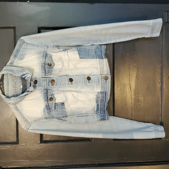 Wallflower Jackets & Blazers - Cropped Denim Jacket